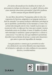 Miniatura contraportada Sin preocupaciones con Epicteto