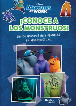 Portada Monsters at Work. ¡Conoce a los monstruos!