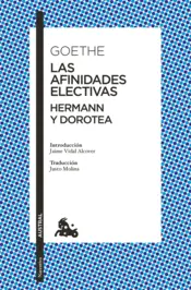 Portada Las afinidades electivas / Hermann y Dorotea