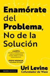 Portada Enamórate del problema no de la solución