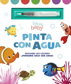 Portada Disney Baby. Pinta con agua