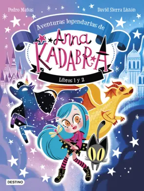 Portada Anna Kadabra. Pack Aventuras legendarias 1 y 2