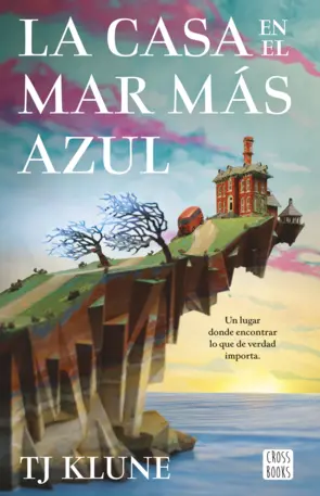 Portada La casa en el mar más azul (Edición mexicana)