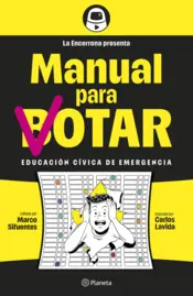 Portada Manual para Votar (Botar)