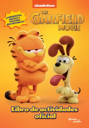 Portada Garfield. La película. Libro de actividades