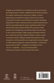 Miniatura contraportada Ramón del Valle-Inclán