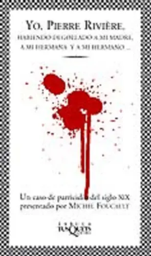 Portada Yo, Pierre Riviere