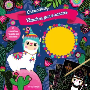 Portada Creactivity. Cuadros para rascar. Animalitos