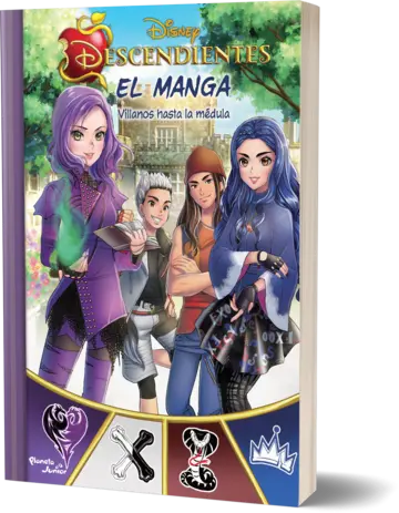 Portada Descendientes. El manga