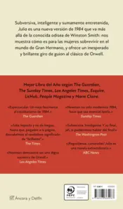 Miniatura contraportada Julia (Edición mexicana)