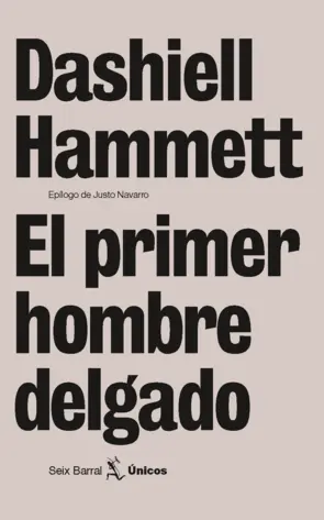 Portada El primer hombre delgado