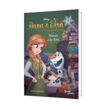 Portada Anna & Elsa. Manos a la obra