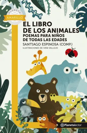 Portada El libro de los animales. Antología de poesía - Planeta Lector