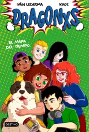 Portada Dragonxs 2. El mapa del tiempo