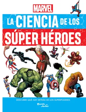 Portada Marvel. La ciencia de los Súper Héroes