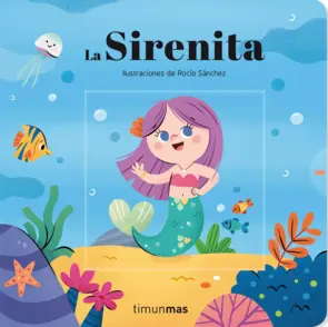 Portada La Sirenita. Cuento con mecanismos
