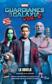 Portada Guardianes de la galaxia 2. La novela