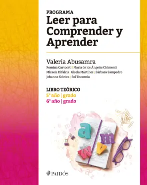 Portada Programa Leer para Comprender y Aprender. Libro teórico 5° y 6° año - grado