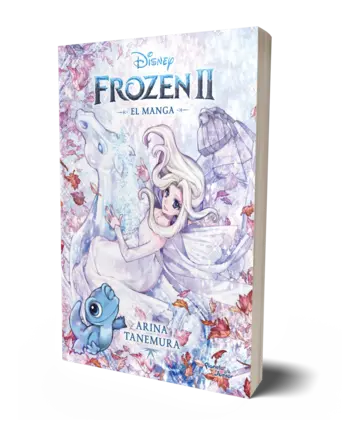 Portada Frozen 2. El manga