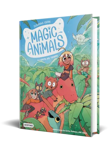 Portada Magic Animals 12. La gruta del tiempo
