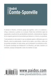 Miniatura contraportada La filosofía (Edición mexicana)