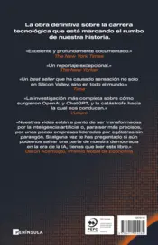 Miniatura contraportada El imperio de la IA