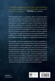 Miniatura contraportada César contra Catón