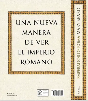 Contraportada Emperador de Roma