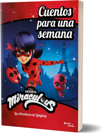 Portada Miraculous. Las aventuras de Ladybug. Cuentos para una semana