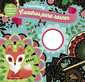 Portada Creactivity. Cuadros para rascar. Mandalas