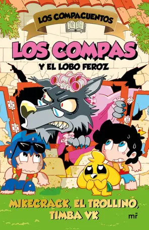 Portada Los Compacuentos 3. Los Compas y el lobo feroz
