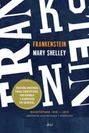 Portada Frankenstein. Edición anotada para científicos, creadores y curiosos en general