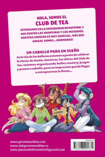 Contraportada Un caballo para un sueño