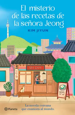 Portada El misterio de las recetas de la señora Jeong