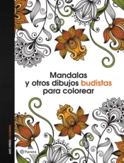 Portada Mandalas y otros dibujos budistas para colorear