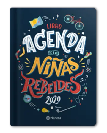 Portada Libro agenda Niñas Rebeldes 2020