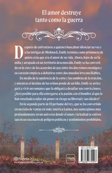 Contraportada Las cadenas del rey. Saga Rey II (Edición de lujo)