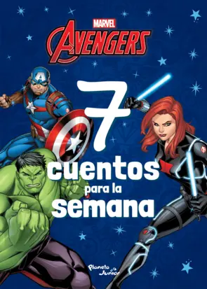 Portada Avengers. 7 cuentos para la semana