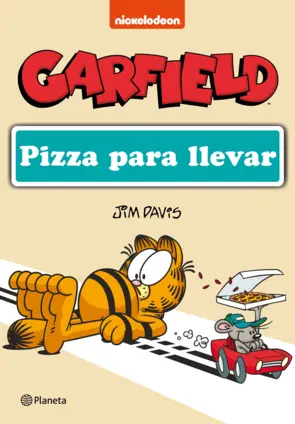 Portada Garfield. Pizza para llevar
