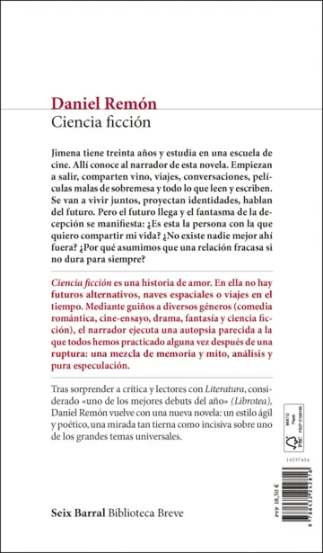Contraportada Ciencia ficción