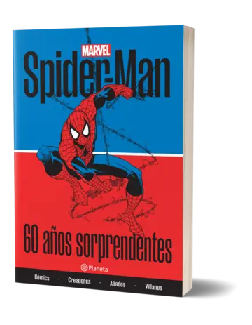 Portada Spider-man. 60 años sorprendentes
