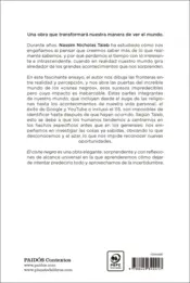 Miniatura contraportada El cisne negro