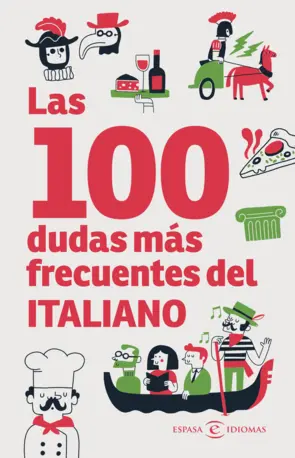 Portada Las 100 dudas más frecuentes del italiano