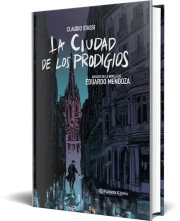 Portada La ciudad de los prodigios (novela gráfica)