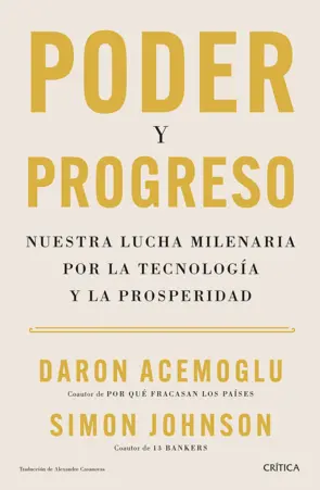 Portada Poder y progreso (Edición mexicana)