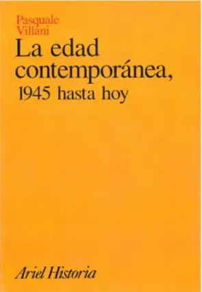 Portada LA EDAD CONTEMPORANEA 1945 HASTA HOY