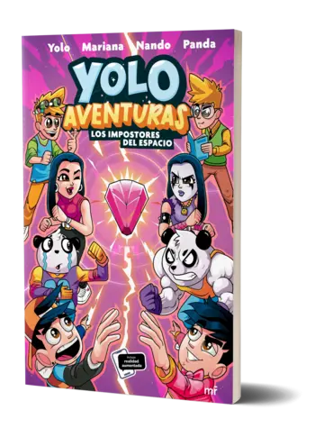 Portada Yolo Aventuras 3. Los impostores del espacio