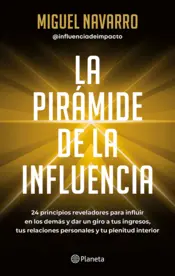 Portada La pirámide de la influencia (Edición mexicana)