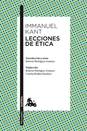 Portada Lecciones de ética