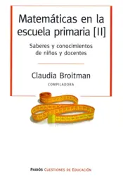 Portada Matemáticas en la escuela primaria II